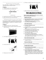 Предварительный просмотр 13 страницы Estate TMH14XM Use & Care Manual