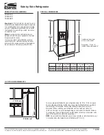 Estate TS22AFXK Dimension Manual предпросмотр