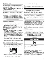 Предварительный просмотр 7 страницы Estate TS22CFXTQ00 User Instructions