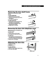 Предварительный просмотр 9 страницы Estate TS25AQ Use & Care Manual