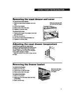 Предварительный просмотр 11 страницы Estate TS25AQ Use & Care Manual