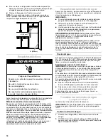 Preview for 16 page of Estate TT14DKXSQ Use & Care Manual