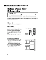 Preview for 6 page of Estate TT18CK Use And Care Manual