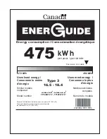 Предварительный просмотр 2 страницы Estate TT18SKXRD Energy Manual