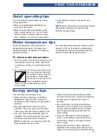 Preview for 15 page of Estate TUD4000 Series Use And Care Manual