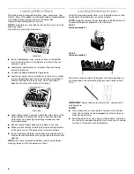 Предварительный просмотр 8 страницы Estate TUD4700 Use And Care Manual