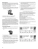 Preview for 10 page of Estate TUD4700 Use And Care Manual