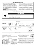 Предварительный просмотр 2 страницы Estate TUD4700WQ0 User Instructions