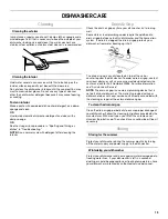 Preview for 13 page of Estate TUD6710P Use & Care Manual