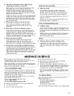 Preview for 15 page of Estate TUD6710P Use & Care Manual