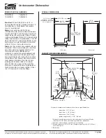 Preview for 1 page of Estate TUD8700R Dimension Manual