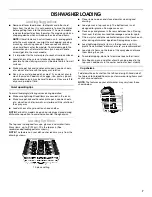 Preview for 7 page of Estate TUD8700S Use & Care Manual