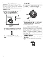 Preview for 10 page of Estate TUD8700S Use & Care Manual