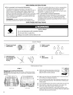 Предварительный просмотр 2 страницы Estate TUD8700WB0 User Instructions