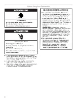 Preview for 4 page of Estate TUD8750S Use And Care Manual