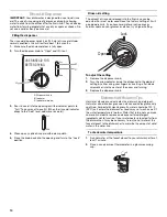 Предварительный просмотр 10 страницы Estate TUD8750S Use And Care Manual