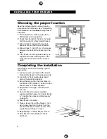 Предварительный просмотр 6 страницы Estate TVF12FRGW00 Use & Care Manual