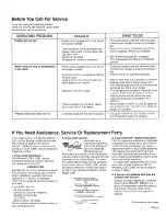 Preview for 5 page of Estate TVF15FR Use And Care Manual