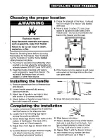 Предварительный просмотр 7 страницы Estate TVF15NRGW00 Use And Care Manual