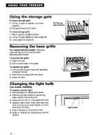 Preview for 10 page of Estate TVF15NRGW00 Use And Care Manual