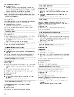 Preview for 16 page of Estate W10017730 Use And Care Manual