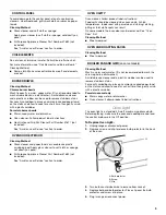 Предварительный просмотр 9 страницы Estate W10175655B Use And Care Manual