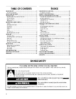 Preview for 2 page of Estate W10203464A Use And Care Manual