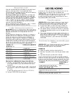 Preview for 21 page of Estate W10203464A Use And Care Manual