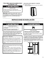 Предварительный просмотр 15 страницы Estate W10316633A User Instructions