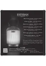 ESTEBAN LANTERN CMP-180 Instructions For Use Manual предпросмотр