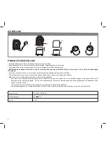 Предварительный просмотр 8 страницы ESTEBAN LANTERN CMP-180 Instructions For Use Manual