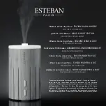 ESTEBAN WOOD & LIGHT EDITION Use Instructions Leaflet предпросмотр