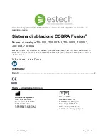 Предварительный просмотр 50 страницы estech COBRA Fusion 700-001 Instructions For Use Manual