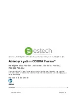 Preview for 69 page of estech COBRA Fusion 700-001 Instructions For Use Manual