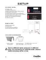 Preview for 4 page of Estella 235ECB2D User Manual