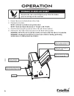 Preview for 4 page of Estella 348BSLICE1 User Manual