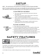 Preview for 4 page of Estella 348DSC67 User Manual