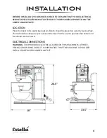 Preview for 5 page of Estella 348EMIX8 User Manual