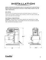 Предварительный просмотр 5 страницы Estella 348EMIX8G User Manual