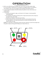 Предварительный просмотр 4 страницы Estella 348SM40 User Manual