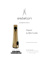 Estelon Alfred Vassilkov Limited YB Mk II Manual preview