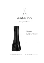 Estelon X Diamond Mk 2 Manual preview