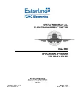 Esterline CMA-9000 Operator'S Manual предпросмотр