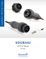 Esterline Souriau UTS LC Series Assembly Instructions Manual preview