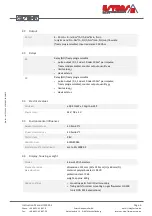 Preview for 6 page of ESTERS ELEKTRONIK GDR 1501 Series Instruction Manual