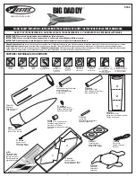 Estes BIG DADDY 2162 Instructions Manual preview