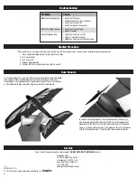 Preview for 4 page of Estes Control Wild Sky 4553 Instructions