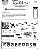 Estes Sky Writer Instruction Manual preview