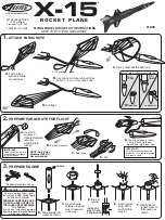 Preview for 1 page of Estes X-15 Series Instructions