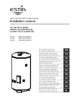 Предварительный просмотр 1 страницы Estia HWS-1501CSHM3-E Installation Manual